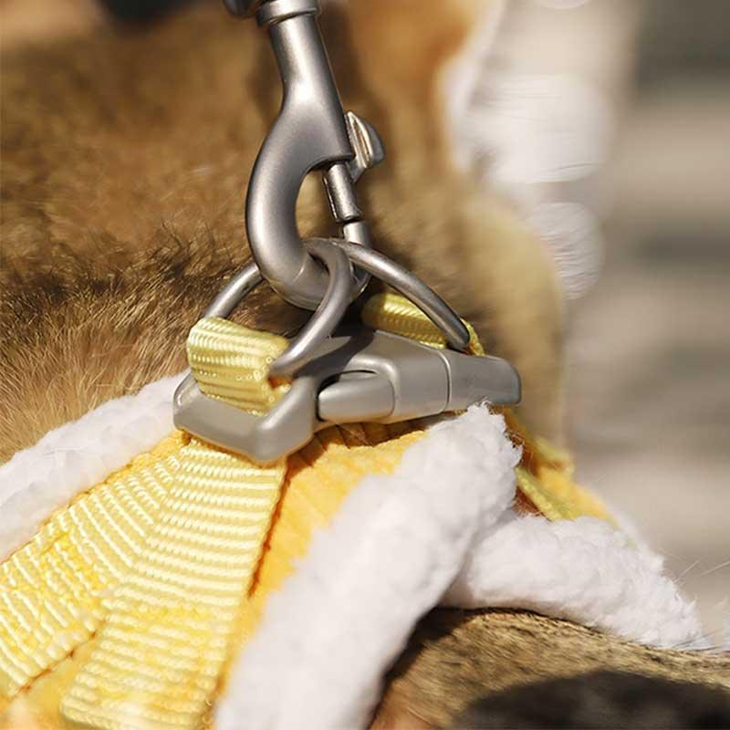 Cat Harness Escape Proof 3 Color Vest Leash Set