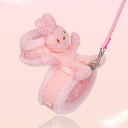 Rabbit Escape Proof Cat Harness 2 Color Leash Set - MEWCATS