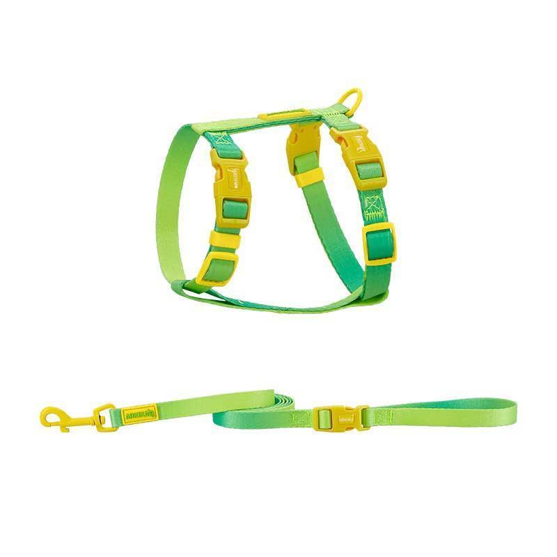 Rainbow Cat Leash 3 Color Cat Harness Lead Escape Proof