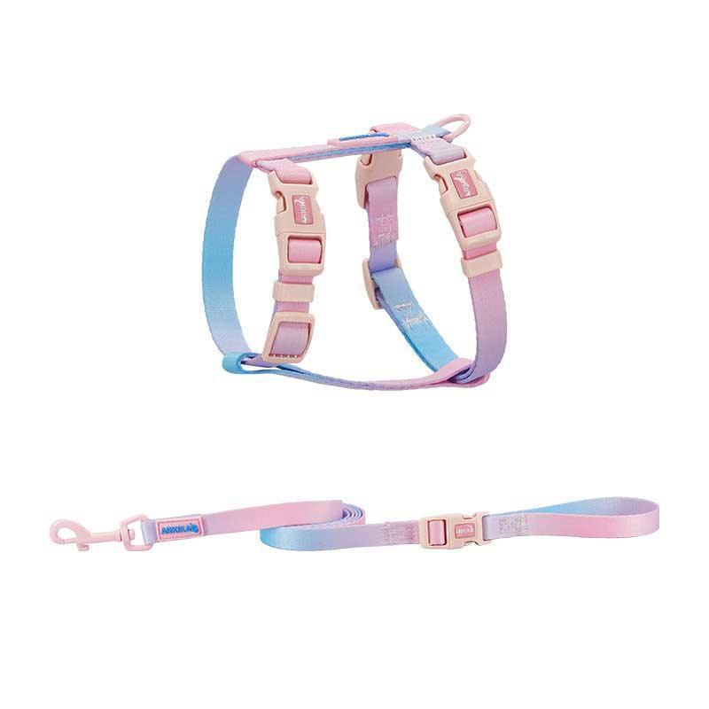 Rainbow Cat Leash 3 Color Cat Harness Lead Escape Proof