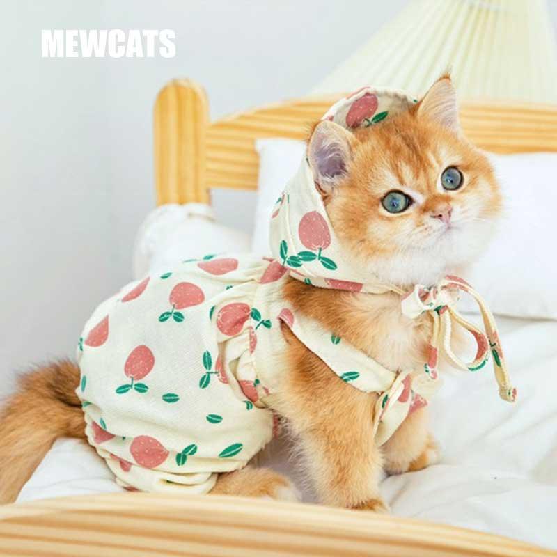 Rustic Cat Pumpkin Pants 2 Color Pet Clothes