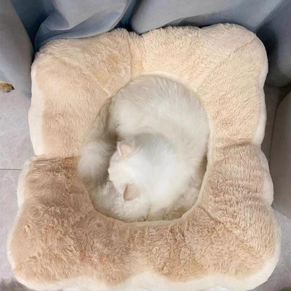 Sandwich Cookie Cat Nest Warm Thickened Pet Bed