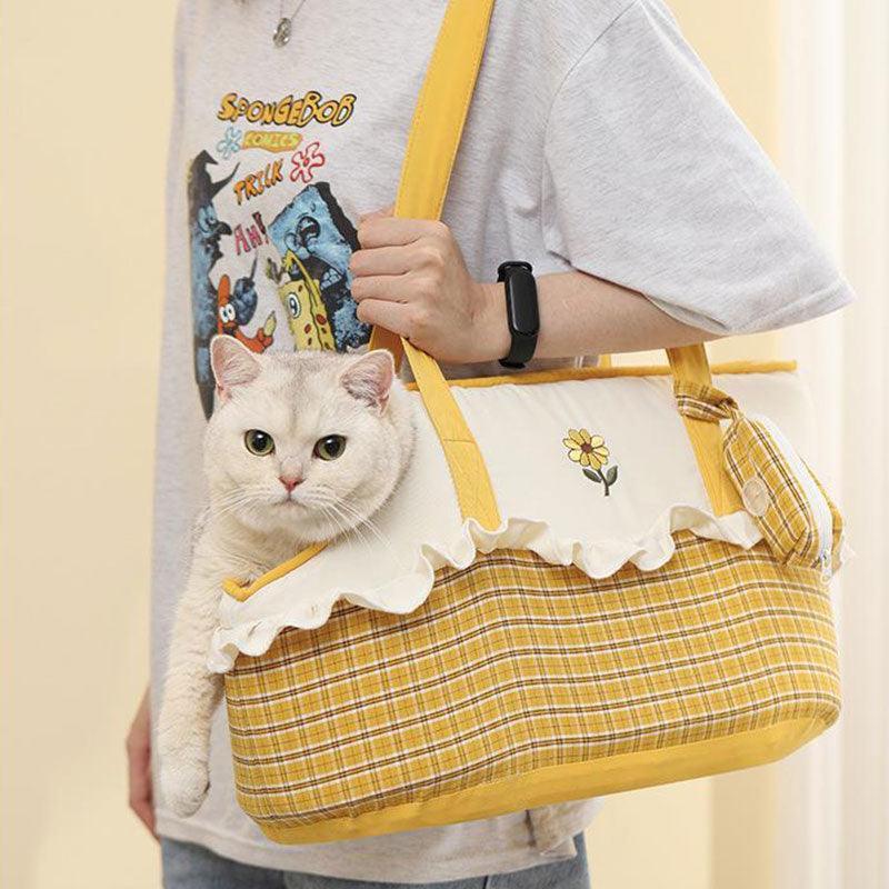 Shoulder Cat Carrying Bag Warm Tote 3 Color Handbag MEWCATS