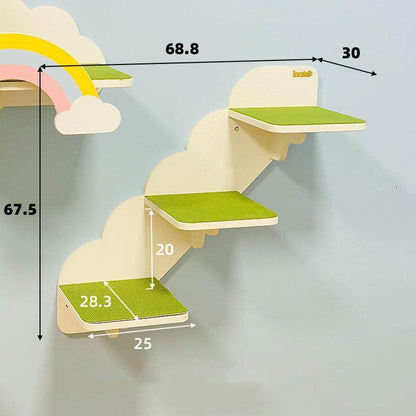 Sky Island Cat Shelves for Walls Climbing Furniture