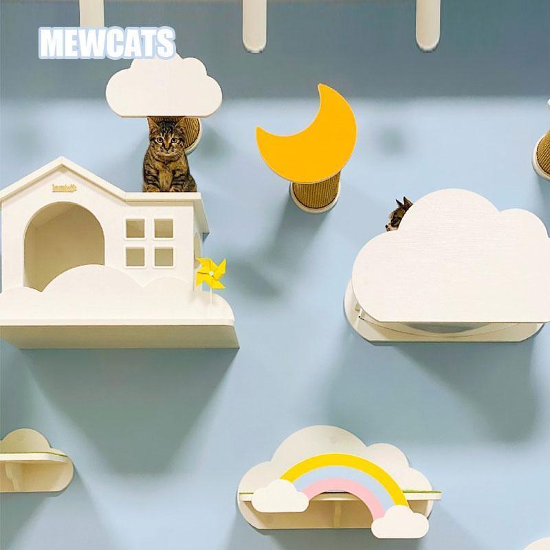 Sky Island Cat Shelves for Walls Climbing Furniture