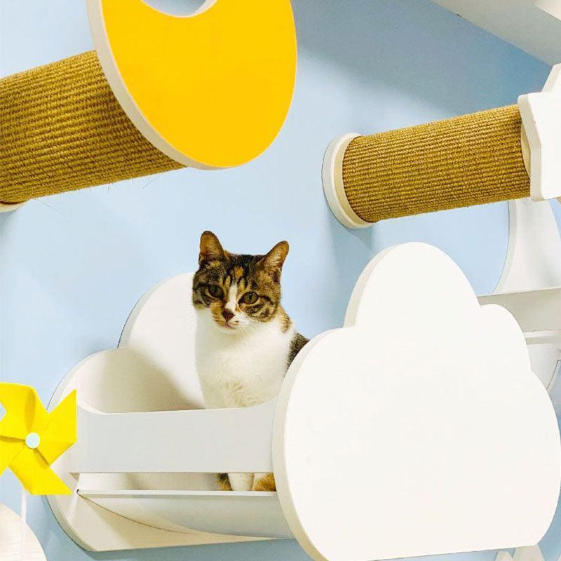 Sky Island Cat Shelves for Walls Climbing Furniture