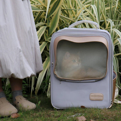 Spacious Pet Carrier Backpack for Cats - MEWCATS