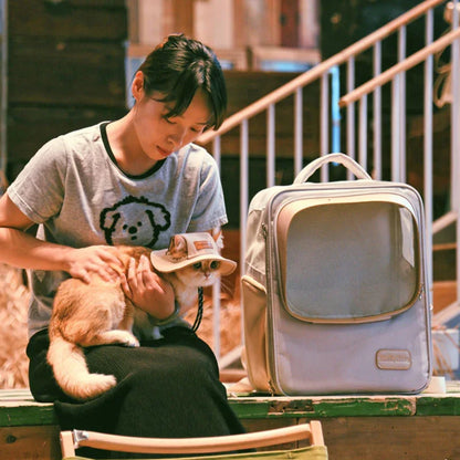 Spacious Pet Carrier Backpack for Cats - MEWCATS