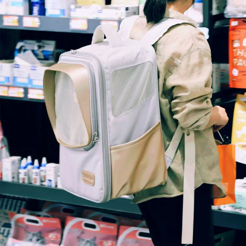 Spacious Pet Carrier Backpack for Cats - MEWCATS