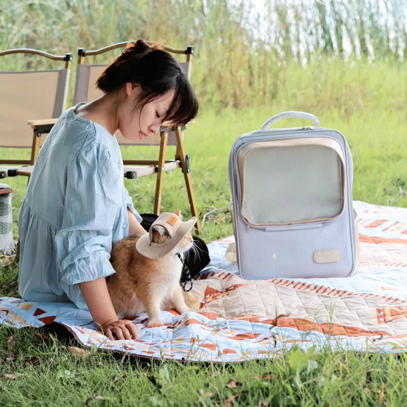 Spacious Pet Carrier Backpack for Cats - MEWCATS