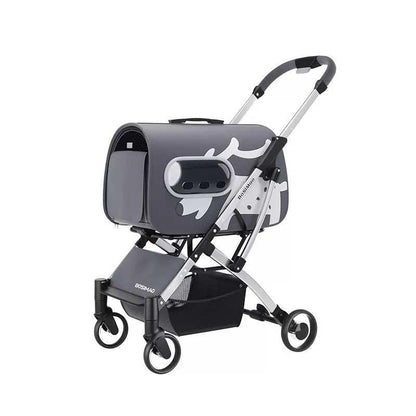 Spark Creative Cat Stroller 3 Style Carrier on Wheels - MEWCATS
