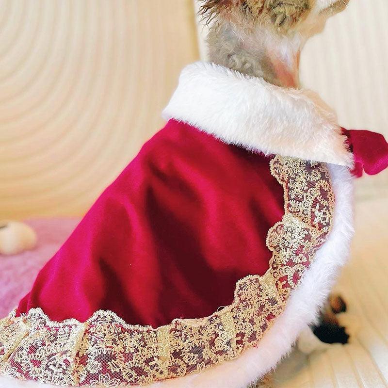 Sphynx Cat Clothes Warm Upscale Couple Cape - MEWCATS