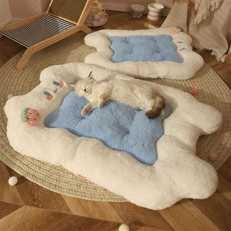 Cat Mat Bed Sleep Calming Pad Whshable Cat Nest