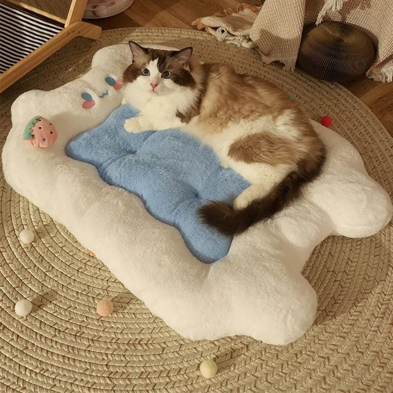 Cat Mat Bed Sleep Calming Pad Whshable Cat Nest