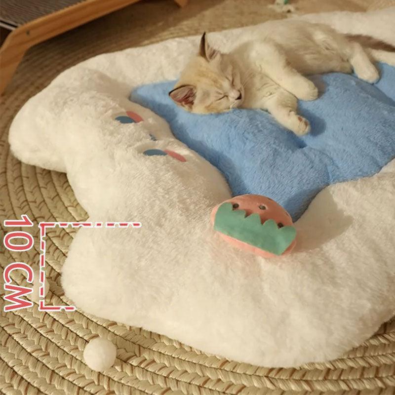 Cat Mat Bed Sleep Calming Pad Whshable Cat Nest