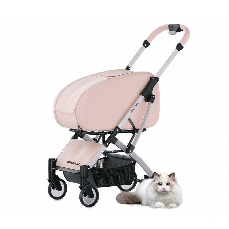 Stylish Detachable Cat Stroller 3 Color Pet Carrier on Wheels