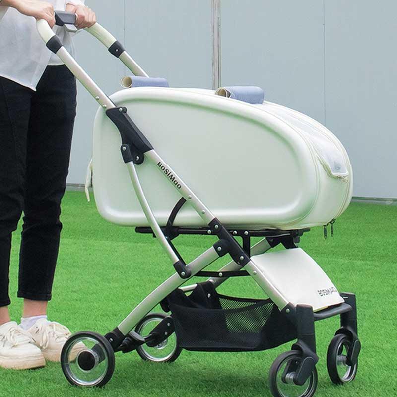 Stylish Detachable Cat Stroller 3 Color Pet Carrier on Wheels