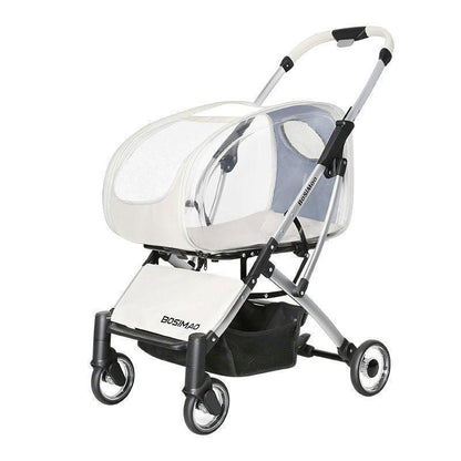 Stylish Detachable Cat Stroller 3 Color Pet Carrier on Wheels
