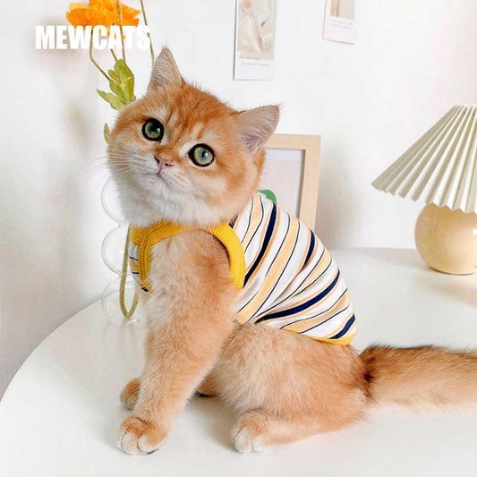 Summer Clashing Cat Vest 3 Color Pet Clothes