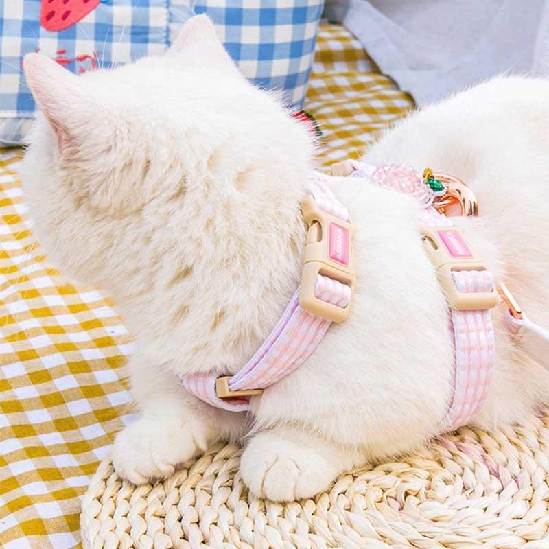 Summer Fruit Series Cat Leash 2 Color Cat Carrier Harness