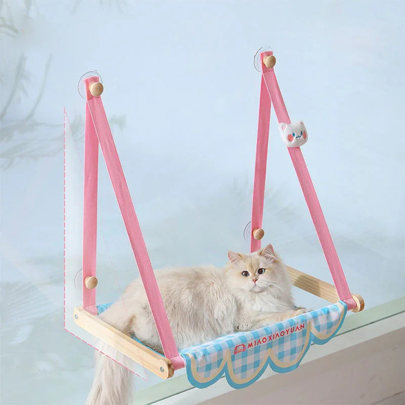 Sun-Loving Cat’s Window Hammock - MEWCATS