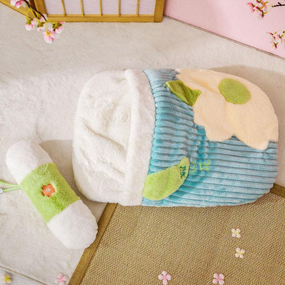 Super Warm Cat Bed Nest with Removable Pillow - MEWCATS