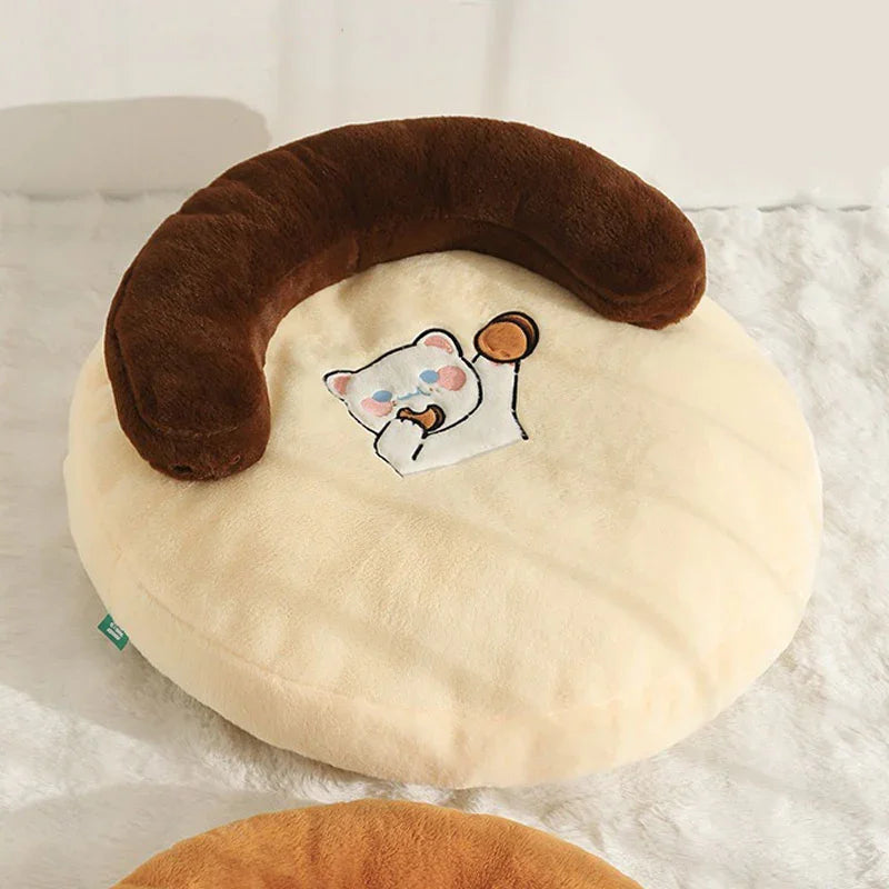 Sweet Pancake Cozy Bed for Cats - MEWCATS