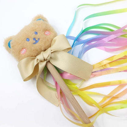 Tease Cat Stick Toys Bell Feather - MEWCATS