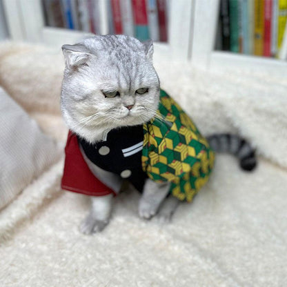 Tomioka Giyuu Cat Anime Cosplay Costume - MEWCATS