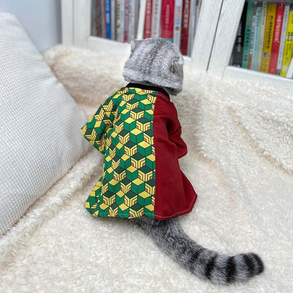 Tomioka Giyuu Cat Anime Cosplay Costume - MEWCATS