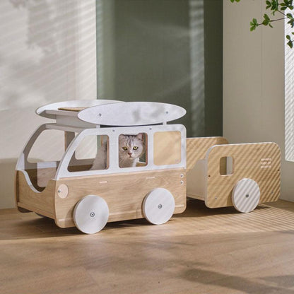 Touring Car Cat Bed Furniture - MEWCATS