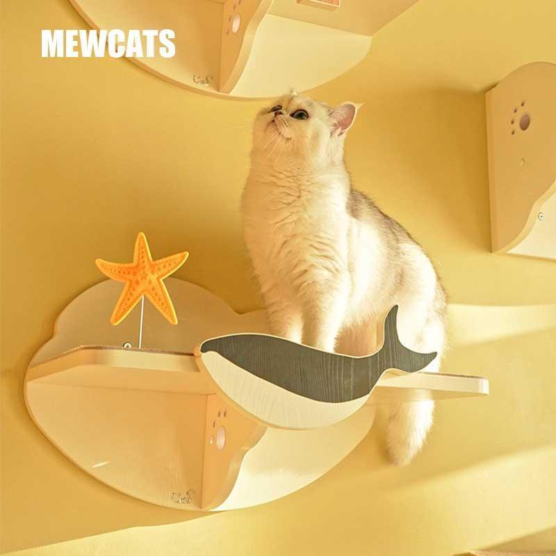 Travel Series Cat Climbing Wall Shelves for Large Cats