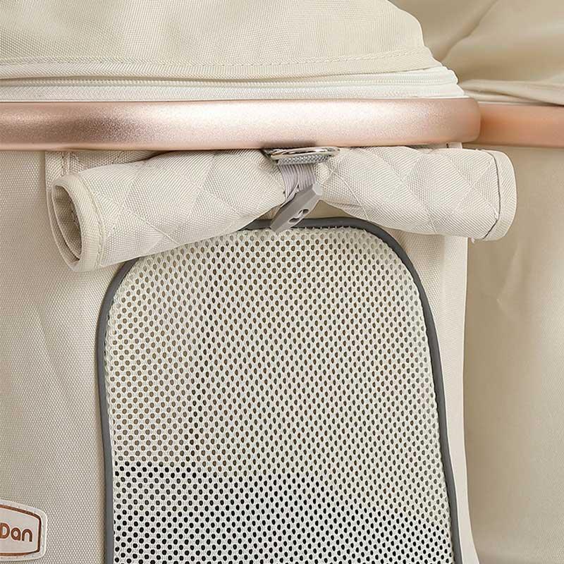 Twin Two-Seater Pet Stroller Cat Wheel Pram - MEWCATS