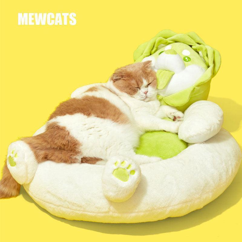 Vegetable Dog Vertical Cat Sofa 2 Style Warm Bed (9)