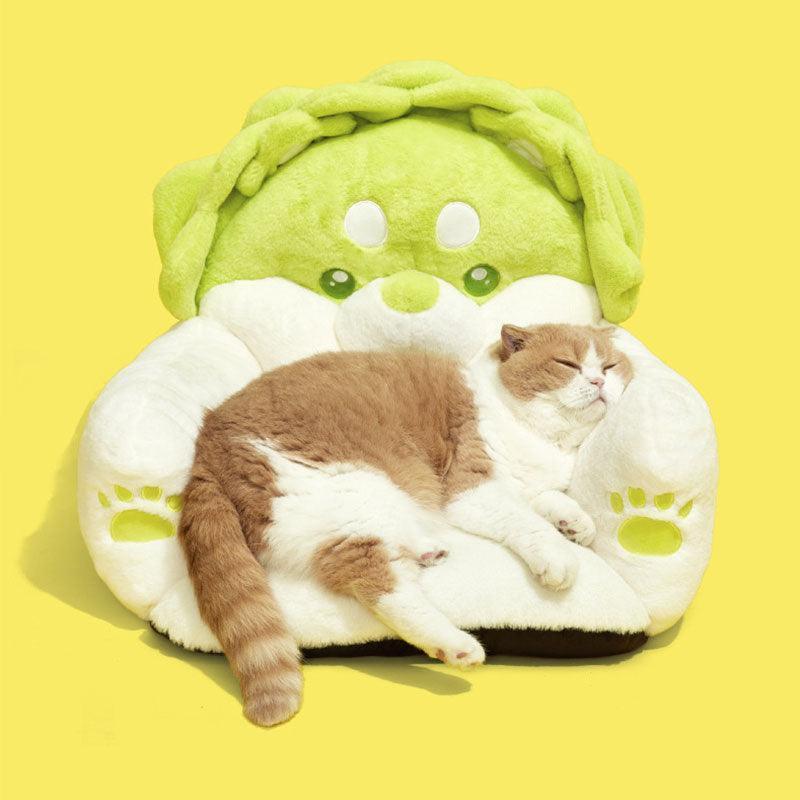 Vegetable Dog Vertical Cat Sofa 2 Style Warm Bed (9)