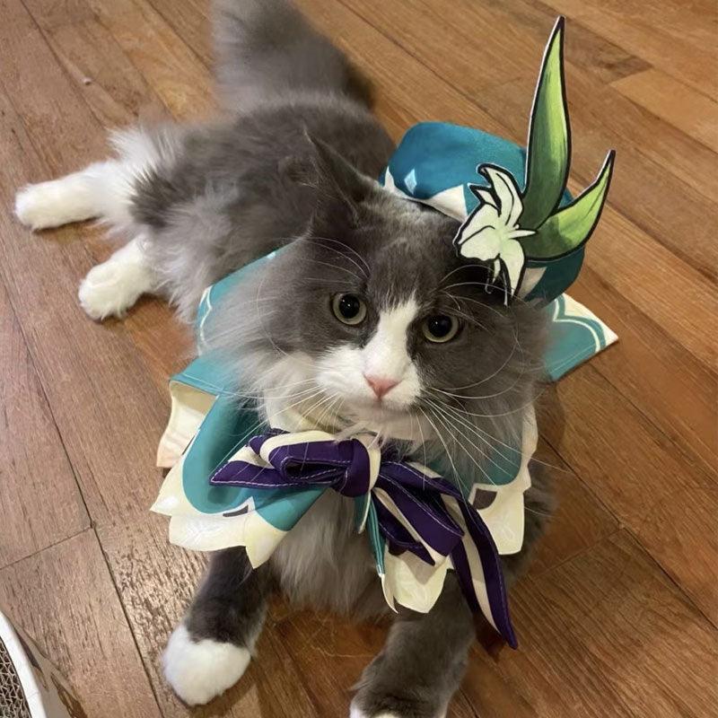 Venti Cat Anime Cosplay Costume Hat