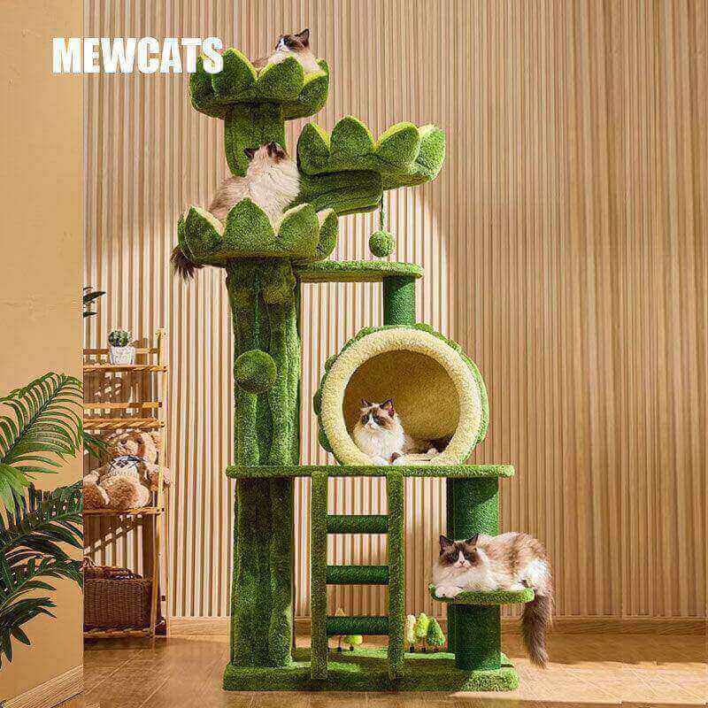 Modern & Large Cat Trees – Best Cat Tree Furniture – Mewcats – MEWCATS