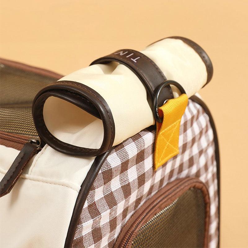 Burberry pet carrier sales
