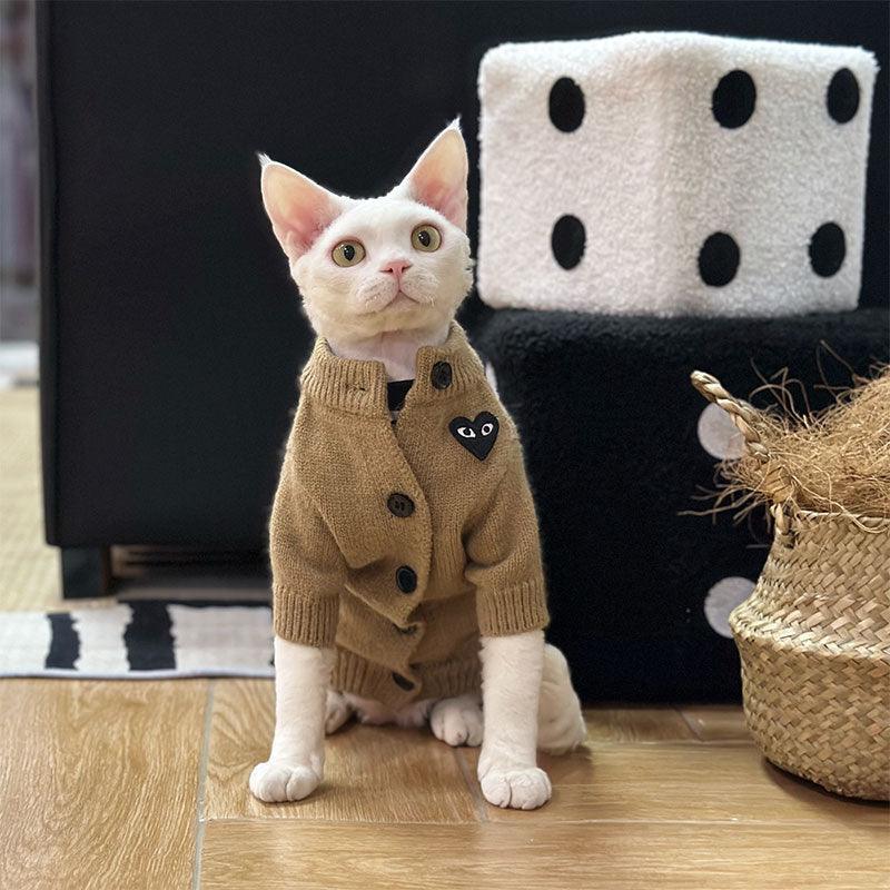 Cardigan cat sale