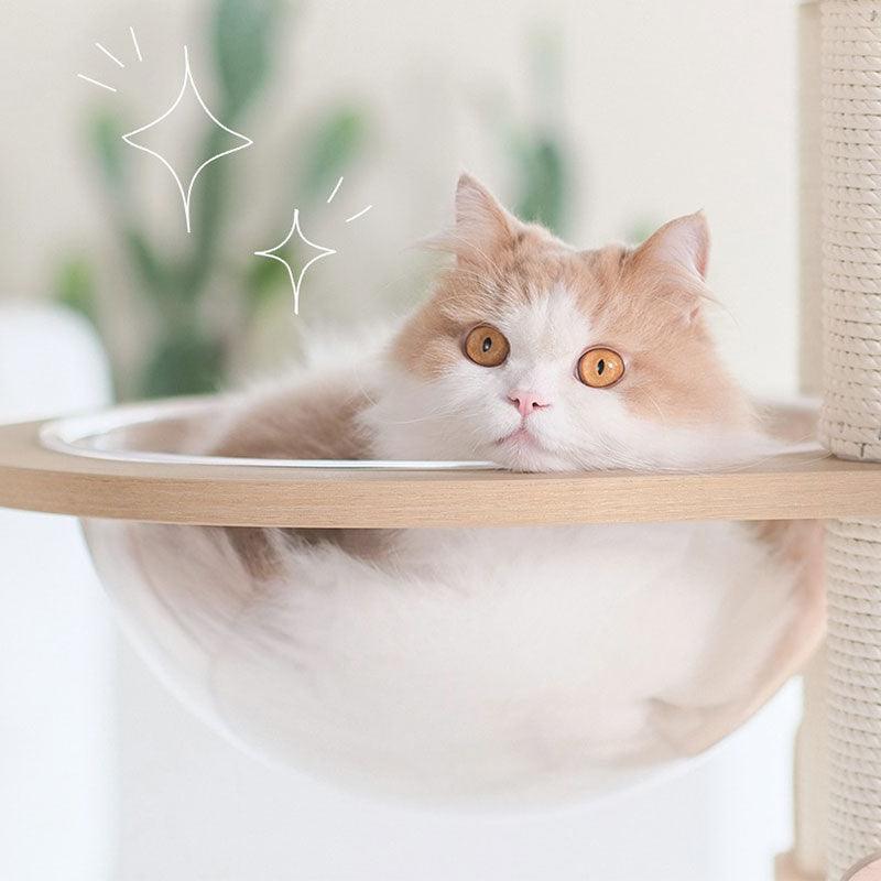 Wood Cat Climbing Frame Scratching Tree - MEWCATS